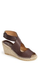 Thumbnail for your product : Bettye Muller Women's 'Mobile' Leather Wedge Espadrille Sandal