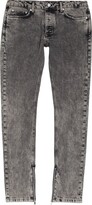 Thumbnail for your product : Topman Acid Wash Stacked Skinny Jeans