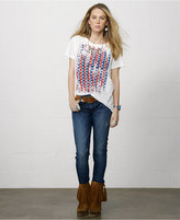 Thumbnail for your product : Denim & Supply Ralph Lauren Flag-Graphic Slouchy Tee
