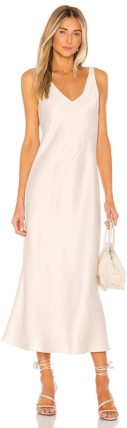 Line \u0026 Dot Loulou Satin Dress - ShopStyle
