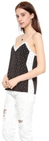 Thumbnail for your product : Tibi Metal Hatch Print Camisole