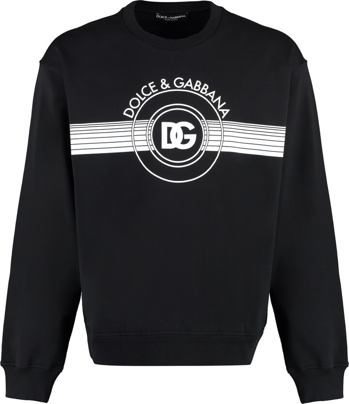 Dolce & Gabbana Cotton Crew-Neck Sweatshirt - ShopStyle