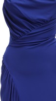 Thumbnail for your product : ATLEIN Ruched Viscose Jersey Dress
