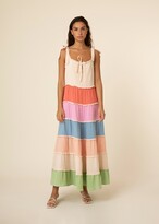 Thumbnail for your product : FRNCH Laurel Cotton Tiered Maxi Dress