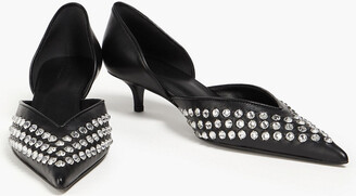 Philosophy di Lorenzo Serafini Crystal-embellished leather