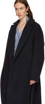 Thumbnail for your product : Enfold Navy Double Bearbar Slit Coat