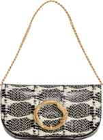 Thumbnail for your product : Rebecca Minkoff Snake-Embossed Chain Crossbody Bag