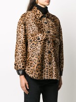 Thumbnail for your product : Simonetta Ravizza Zaira leopard print jacket