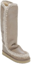 Thumbnail for your product : Mou 20mm Eskimo 40 Metallic Shearling Boots