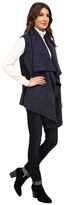 Thumbnail for your product : DKNY Drape Front Nep Yarn Vest