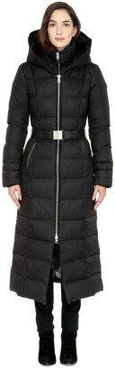 Soia & Kyo MARIANA Brushed down coat with removable fur in Black