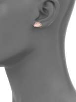 Thumbnail for your product : Meira T Rose Quartz, Mother-Of-Pearl, Diamond & 14K Rose Gold Stud Earrings