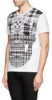 Thumbnail for your product : Nobrand Check skull T-shirt