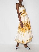 Thumbnail for your product : Zimmermann Aliane floral print midi dress