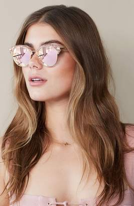 Sonix Bellevue 50mm Mirrored Sunglasses