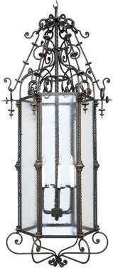Ashore Lighting Valerie 6 - Light Lantern Cylinder Chandelier
