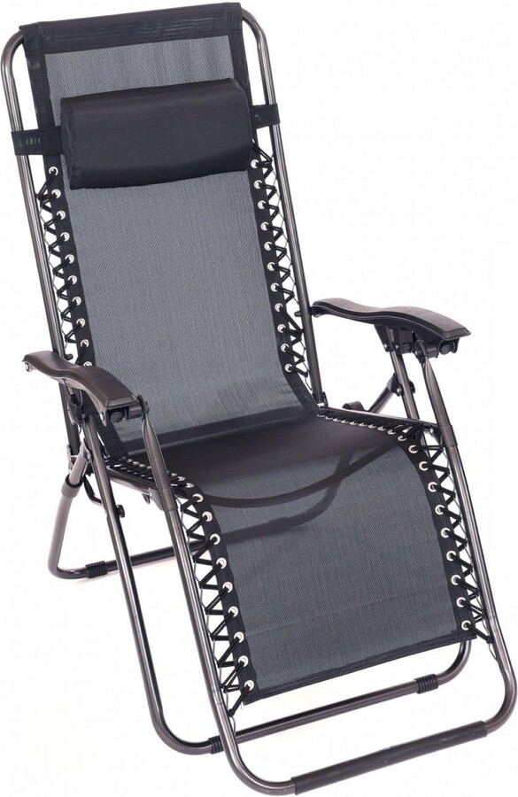 Oypla Reclining Zero Gravity Sun Lounger ShopStyle Armchairs & Recliners
