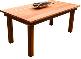 Loon Peak Nathanial Redwood Dining Table