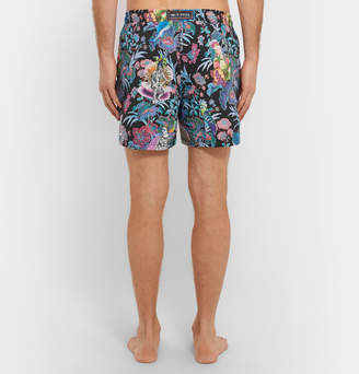 Etro Ponza Mid-Length Printed Shell Swim Shorts