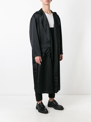 Yohji Yamamoto Pre Owned 1995/96 Hooded Staff Coat