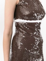 Thumbnail for your product : DSQUARED2 Sequin-Embellished One-Shoulder Minidress