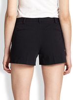Thumbnail for your product : Theory Kasim Stretch Cotton Shorts