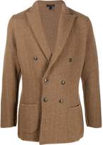 Thumbnail for your product : Lardini Zigzag Pattern Knitted Blazer