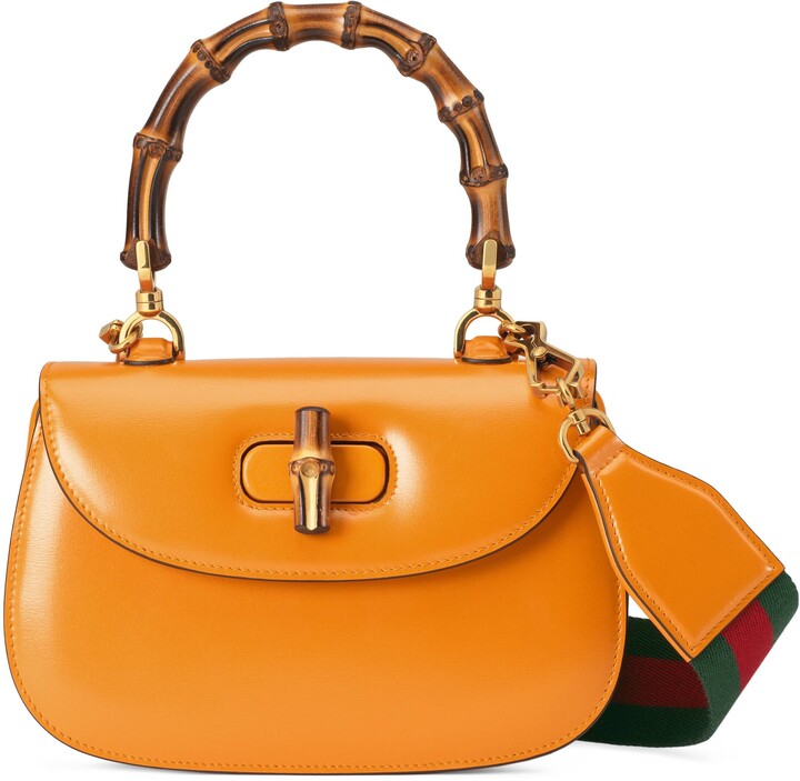 gucci orange tote bolsa