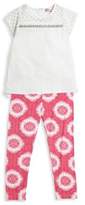 Thumbnail for your product : Design History Toddler's & Little Girl's Swiss Dots Hi-Lo Top