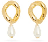 Thumbnail for your product : Rosantica Canasta Pearl-embellished Drop Earrings - Pearl