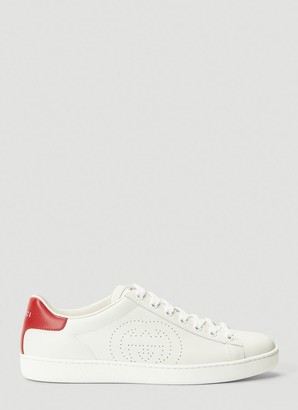 gucci white trainers womens