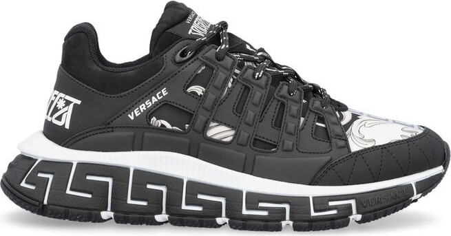 Versace Black Men's Sneakers & Athletic Shoes | ShopStyle