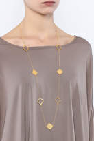 Thumbnail for your product : Twos Company Two's Company Long Clover Necklace
