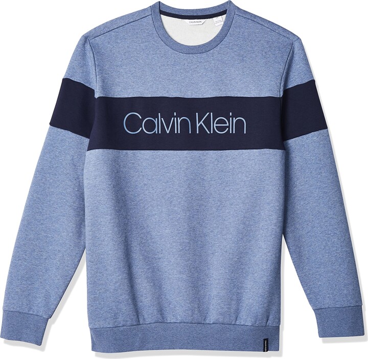 Calvin Klein Blue Men's Sweatshirts & Hoodies | Shop the world's largest  collection of fashion | ShopStyle