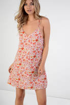 Glamorous Red Ditsy Floral Cami Dress