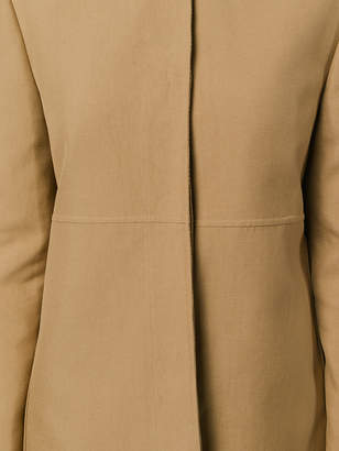 Jil Sander classic single-breasted coat
