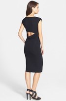Thumbnail for your product : Laundry by Shelli Segal Back Cutout Jersey Body-Con Dress