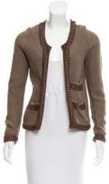 Thumbnail for your product : Cacharel Embellished Open Front Cardigan