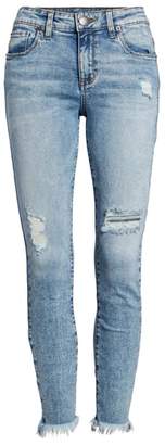 STS Blue Emma Fray Hem Ankle Skinny Jeans