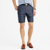 Thumbnail for your product : J.Crew 9" club short in striped Irish linen-cotton