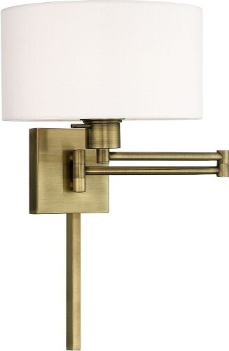 Livex Lighting LivexLighting1-LightWallLightinAntiqueBrass