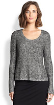 Thumbnail for your product : Eileen Fisher Woven Shimmer Top
