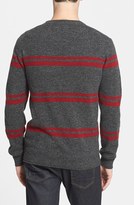 Thumbnail for your product : Ben Sherman Stripe Lambswool Blend Crewneck Sweater