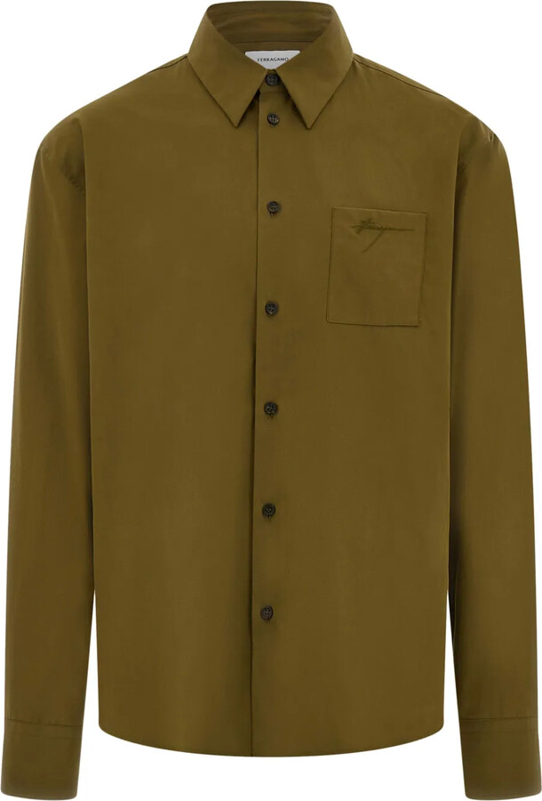Ferragamo Long-Sleeve Shirt
