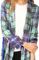 Thumbnail for your product : Clover Canyon Sequin Celtic Plaid Jacket