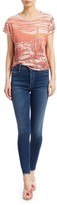 Thumbnail for your product : Mother The Stunner High-Rise Ankle Skinny Fray Hem Jeans