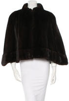 Thumbnail for your product : Mink Cape