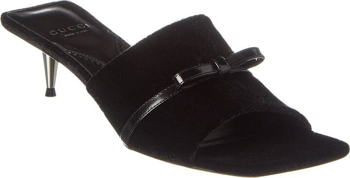 Gucci GG Velvet Sandal