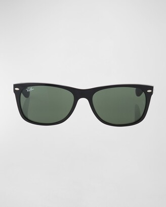 Ray-Ban Men's New Wayfarer 58mm Flat-Top Plastic Sunglasses