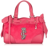 Thumbnail for your product : Juicy Couture Glamour Daydreamer Pink Fabric Shoulder Bag